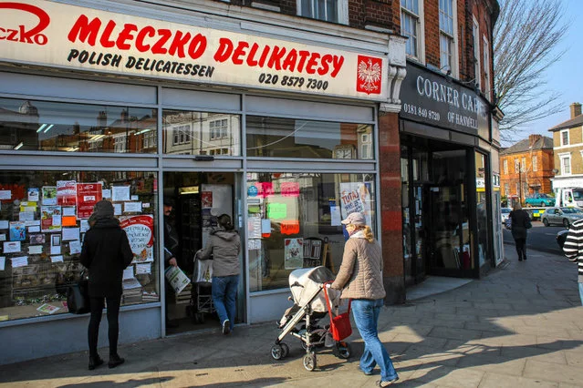 Polski sklep w dzielnicy Ealing Broadway w Londynie