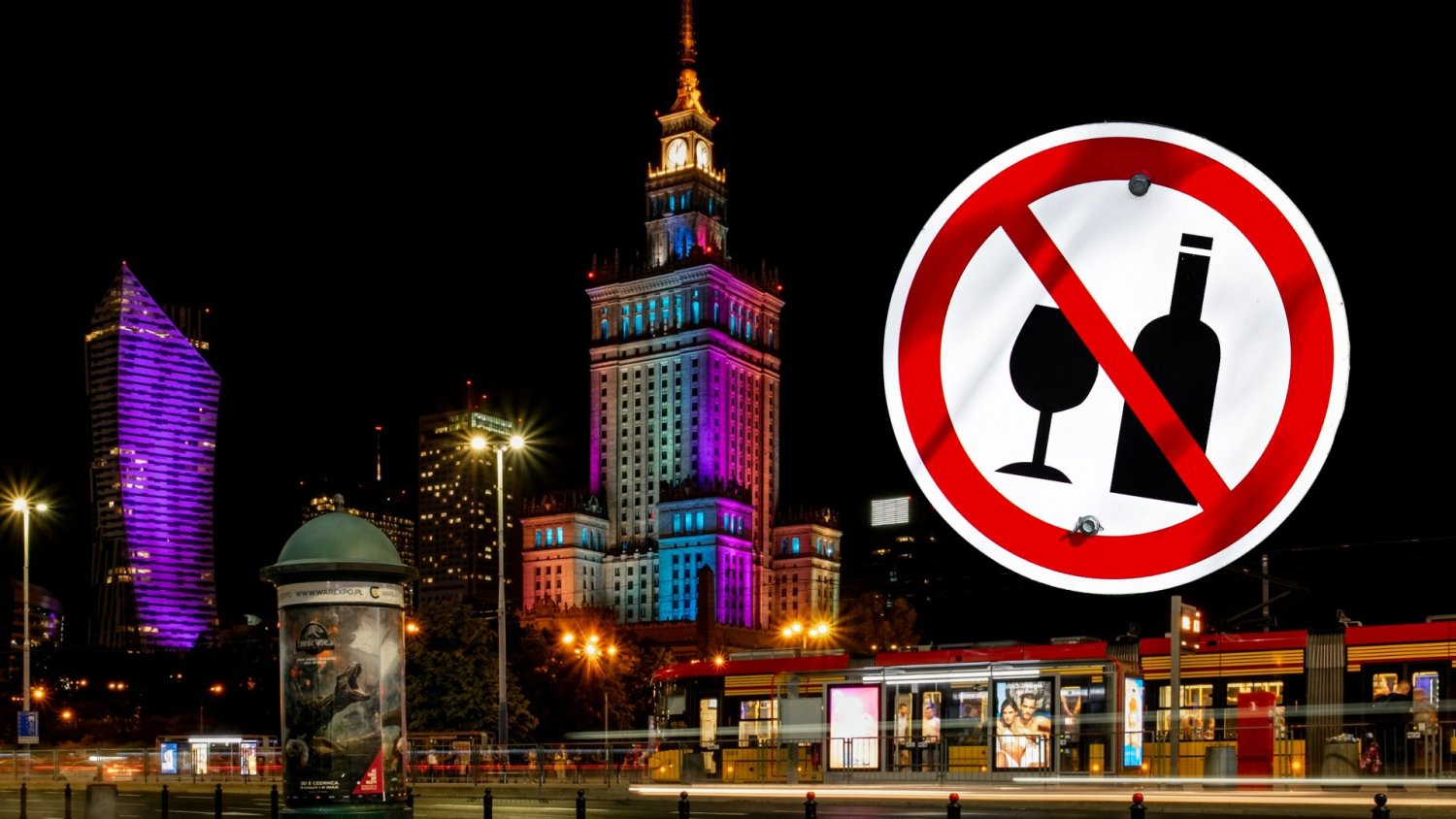 Nocna prohibicja w Warszawie zatwierdzona. W sieci zawrzało: "Brakuje jeszcze godziny policyjnej"