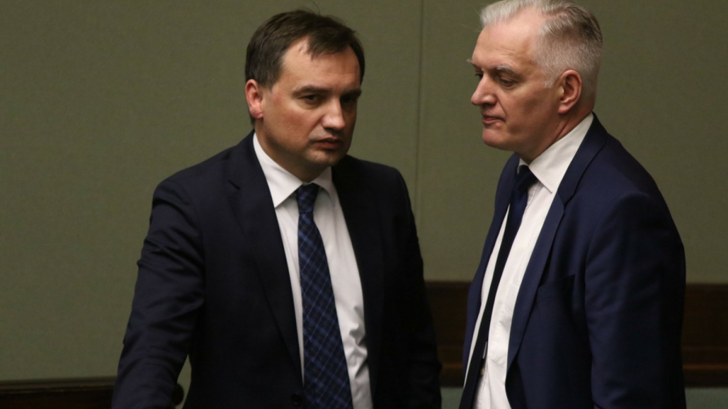Zbigniew Ziobro i Jarosław Gowin, liderzy Solidarnej Polski i Porozumienia, partii finansowanych w dużej mierze przez członków "na stanowiskach".