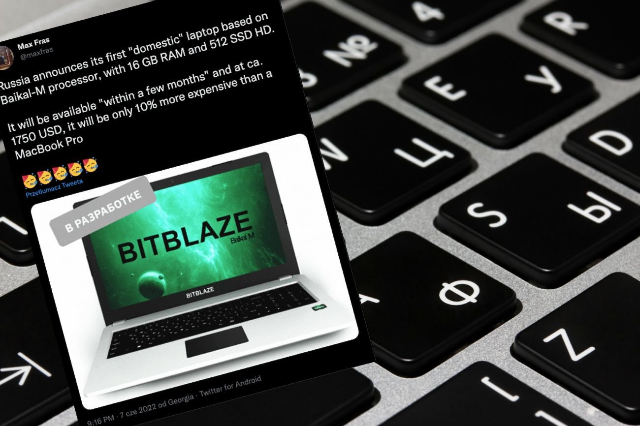 Rosja wyprodukowała własny laptop