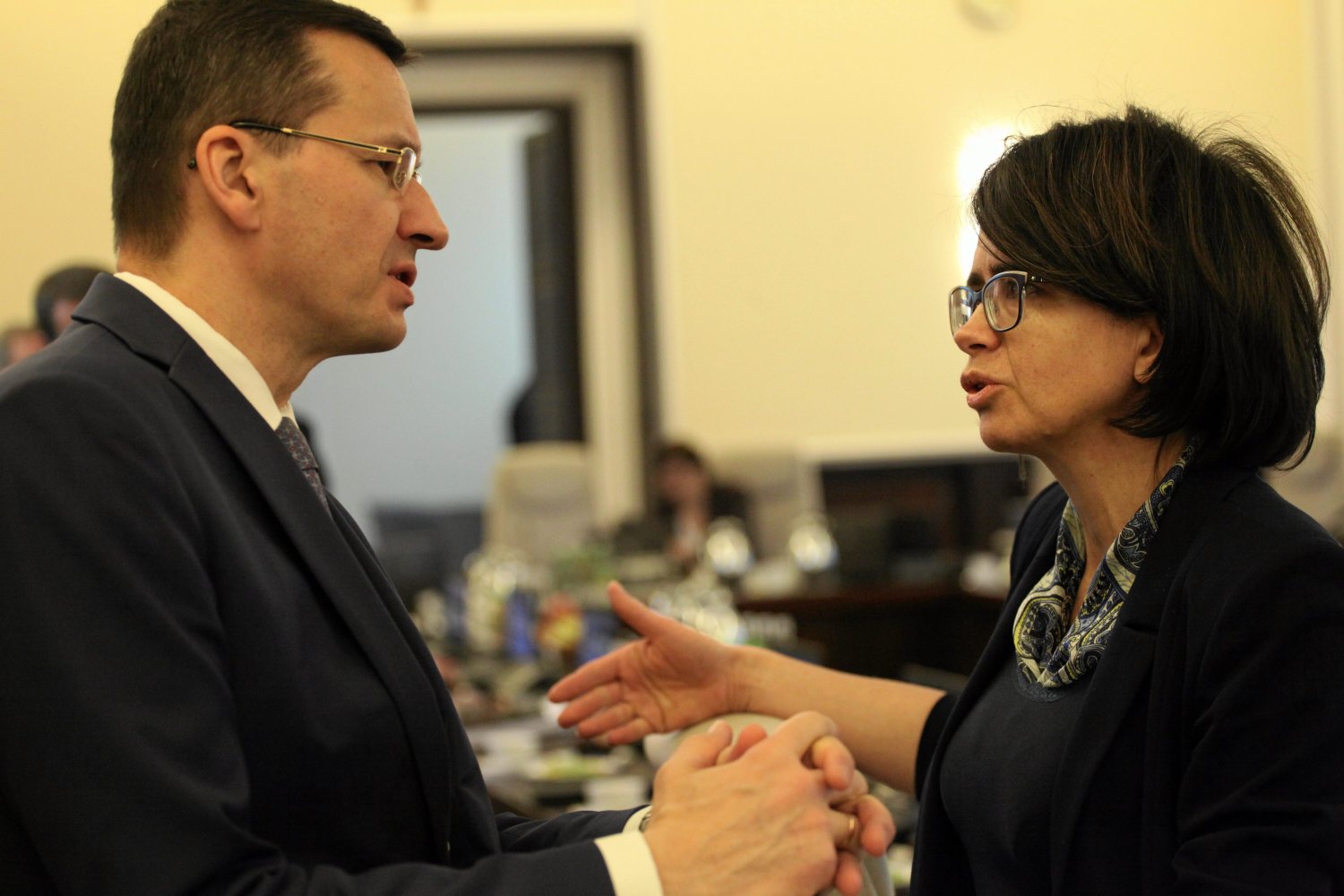 Anna Streżyńska, była minister cyfryzacji, dziś szefowa firmy MC Square Solutions, co nawiązuje do nazwy kierowanego przez nią resortu. Ten zresztą - na marginesie - najpewniej przestanie być oddzielnym ministerstwem.