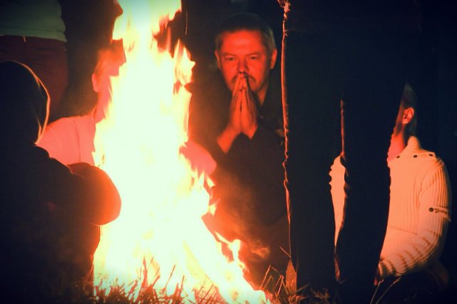 Roman Zięba, główny bohater filmu Pielgrzym