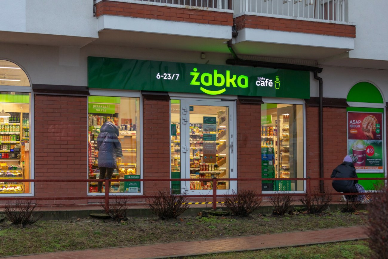 Sklep Żabka.