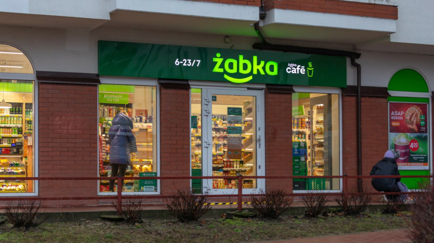 Sklep Żabka.