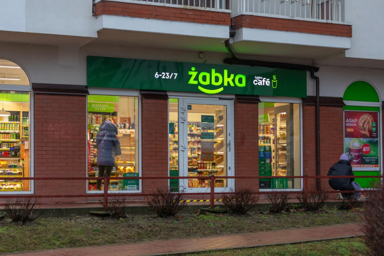 Sklep Żabka.