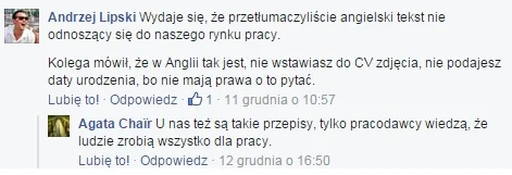 Jeżeli kandydat nie ma ochoty, nie musi zamieszczać swojego zdjęcia w CV.