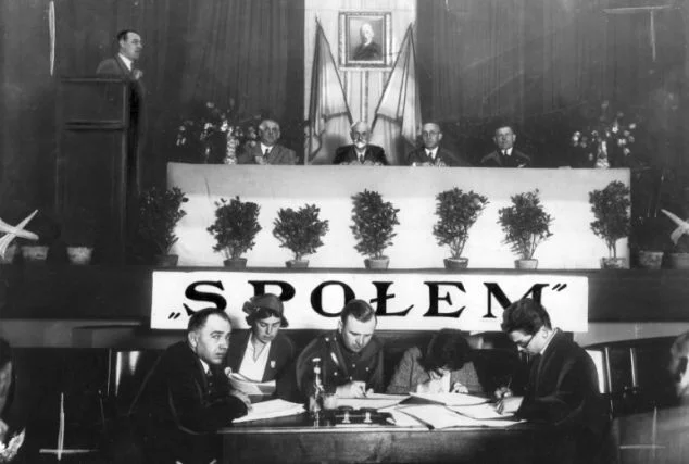 Zjazd spółdzielców Społem, 1933 r.