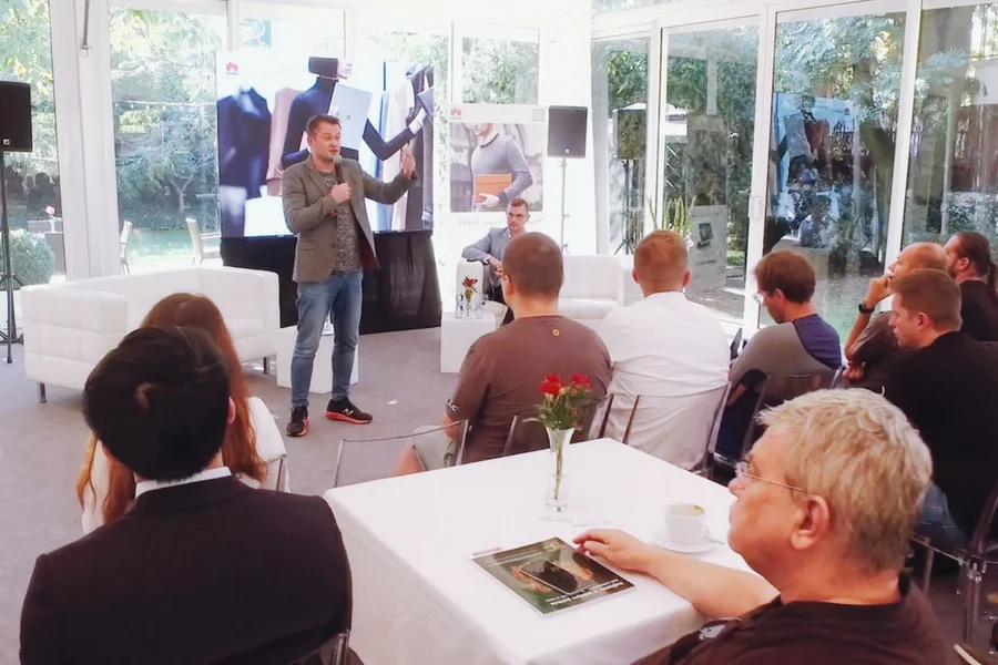 Jarosław Kuźniar opowiada o tym, jak MateBook może uprościć mu życie.