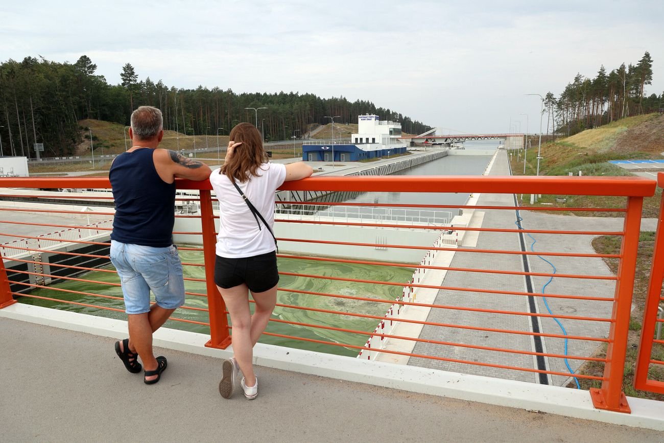 Przekop czeka na śmiałka, który zdecyduje się nim przepłynąć