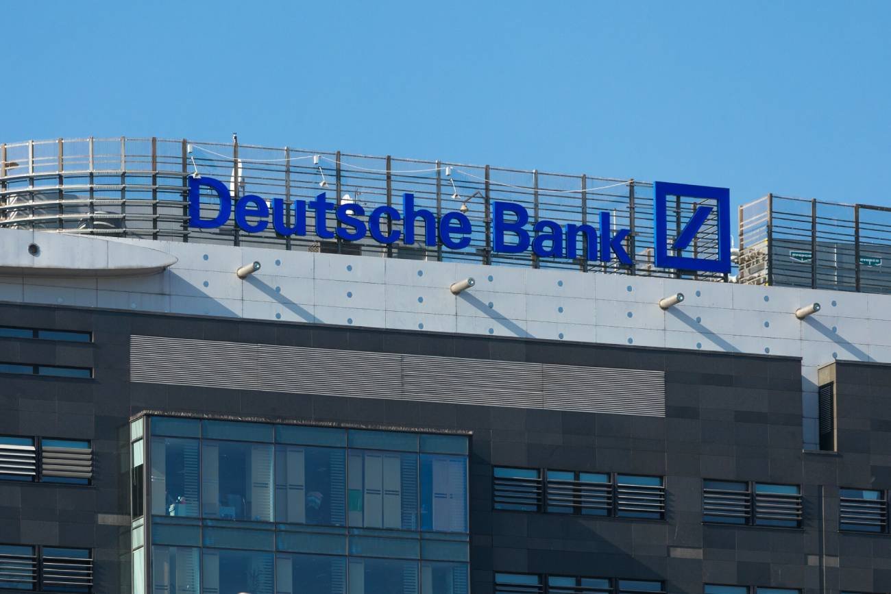 Front siedziby Deutsche Bank