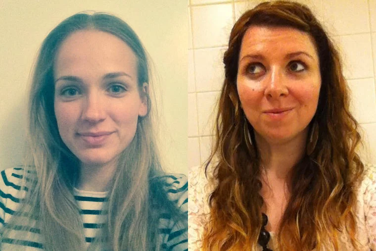 Odpowiedzialne za Girls Code Fun. Od lewej: Karolina Cikowska i Zuzanna Kobrzyński.