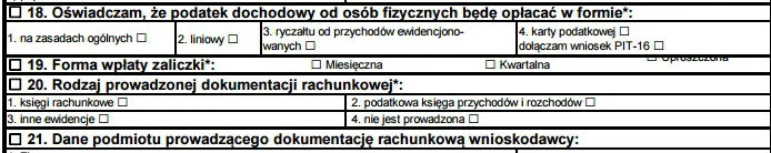 Skąd zwykły człowiek ma wiedzieć, z jakiego "rodzaju dokumentacji rachunkowej" będę korzystał?