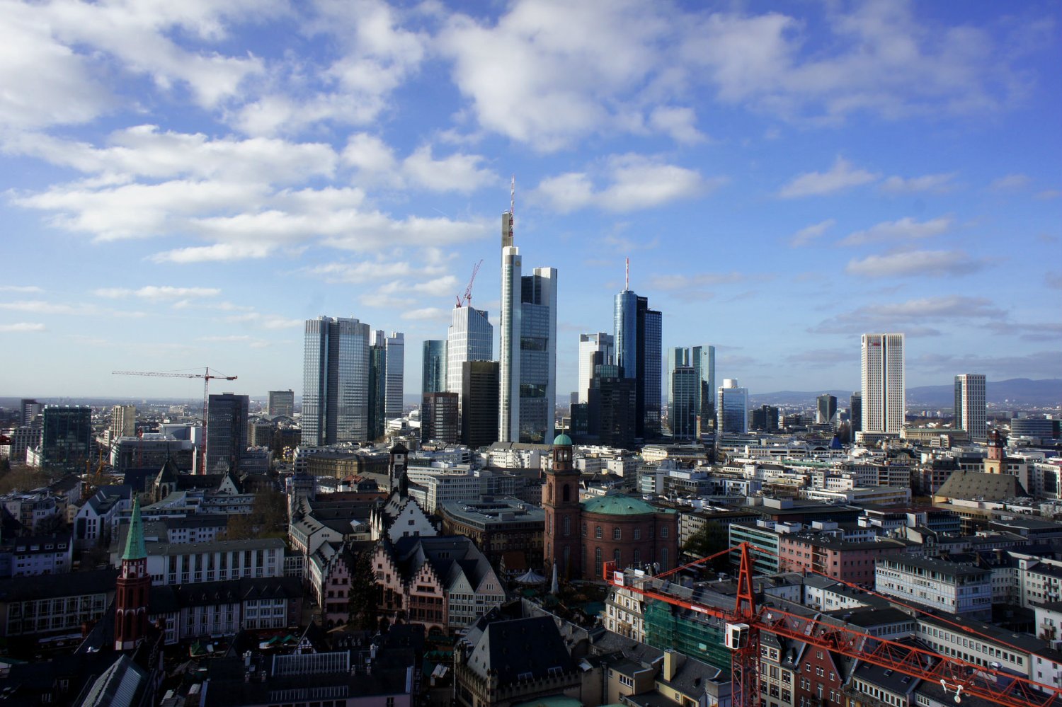 PKO BP rusza z zagraniczną ekspansją. Na pierwszy ogień idzie Frankfurt (na zdj.)