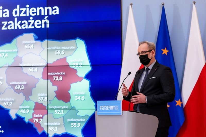 Minister Niedzielski lockdownu nie popuści.