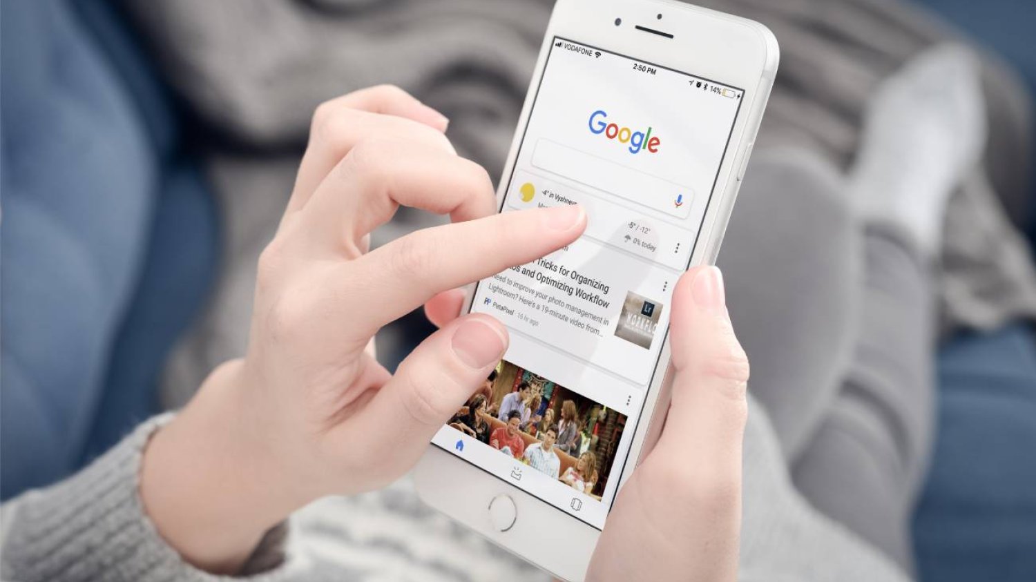 Wyszukiwarka Google w smartfonie