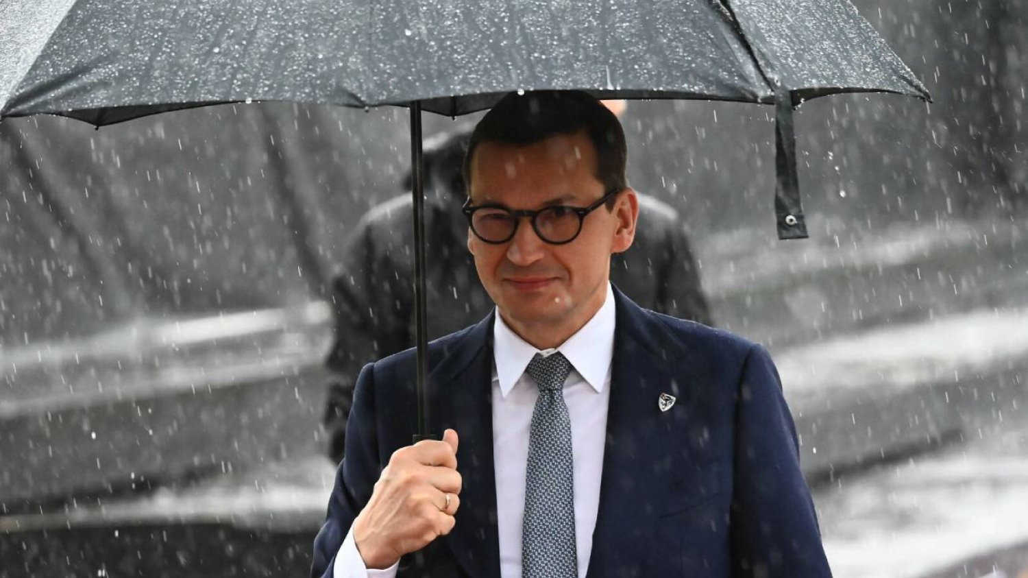 Premier Mateusz Morawiecki podczas posiedzenia Rady Europejskiej w Lublanie