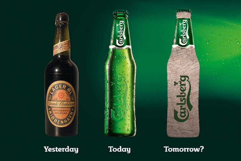 Butelka z włókna drzewnego? Carlsberg już nad nią pracuje. Istnieje nawet prototyp