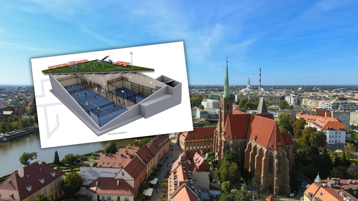 Wrocław, wizualizacja schronu ORLIK S-1.