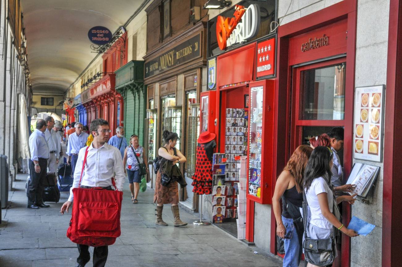 Turyści w Hiszpanii