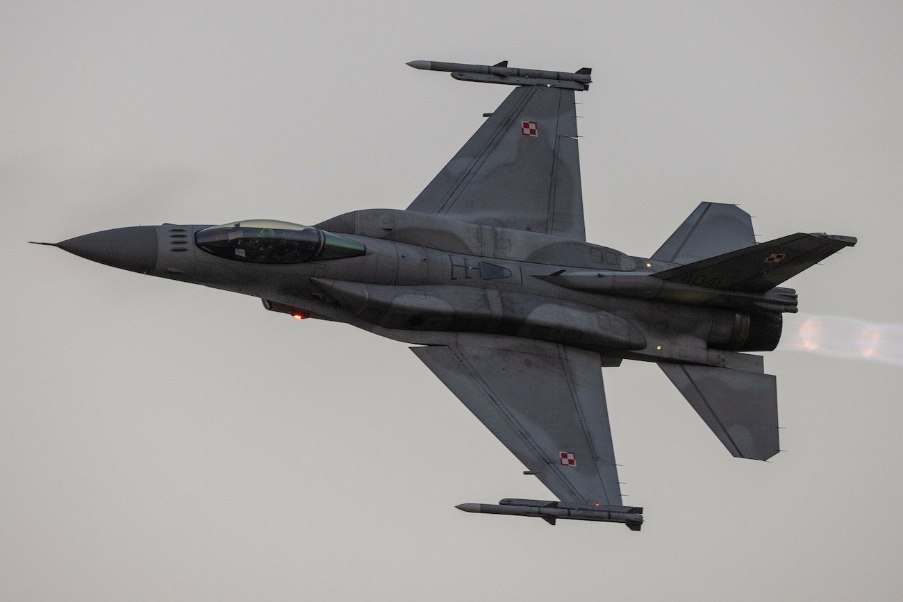 Polscy piloci pokazali zdjęcia z przelotów nad morzem