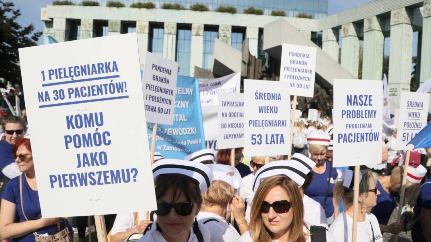 protest medyków