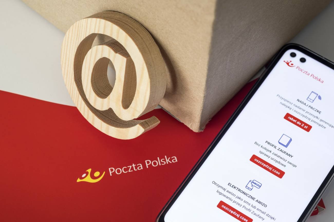 Aplikacja Poczty Polskiej i system e-Doręczeń.