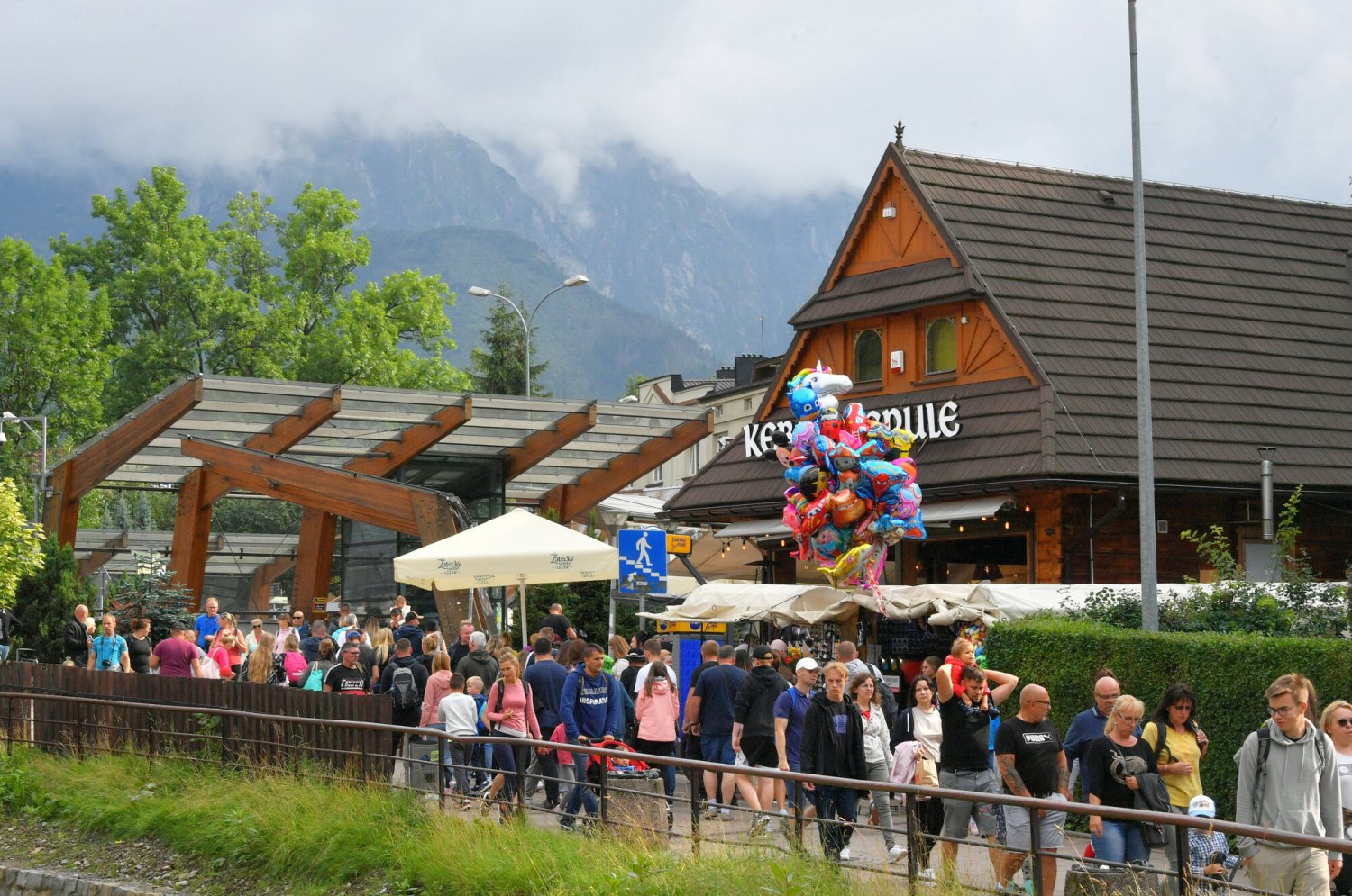 W tym sezonie letnim do Zakopanego przybyło mniej turystów niż rok temu o tej samej porze