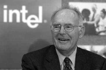 Nie żyje twórca Intela Gordon Moore. Miał 94 lata.