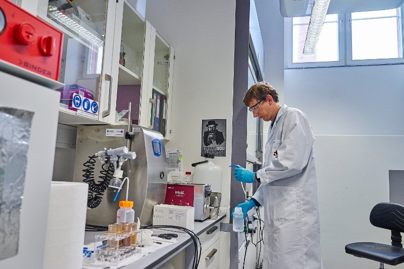 Jedno z laboratoriów EIT+. Sprzedaż z zyskiem 4 spółek przez Wrocławskie Centrum Badań pokazuje, że nauka i biznes mogą udanie współpracować.