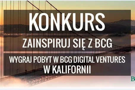 Studenci mogą wziąć udział w konkursie "Zainspiruj się z BCG"