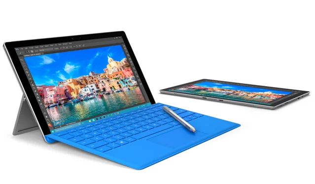 Windows 10 z funkcją rozpoznawania twarzy. Zastępuje standardowe wpisywanie hasła. W innych modelach znajdziecie także czytnik linii papilarnych. Microsoft przekazał mi dane, wedle których już ponad 270 mln urządzeń korzysta z systemu na całym świecie.