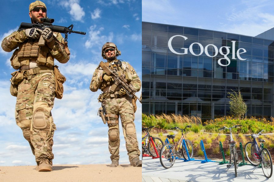 Google współpracuje z Pentagonem w ramach tzw. Projektu Maven.