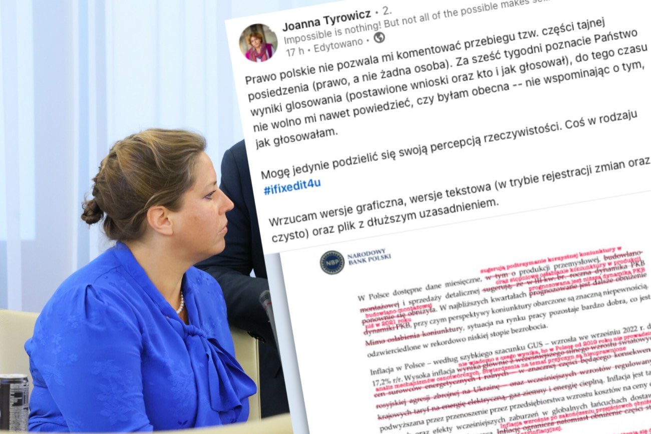 Prof. Joanna Tyrowicz z RPP wydaje alternatywną opinię do posiedzenia Rady