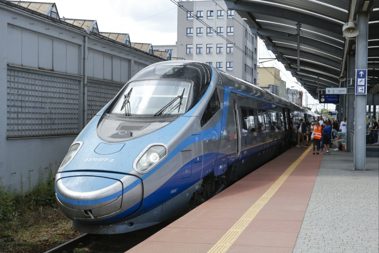 Pociąg PKP Intercity.