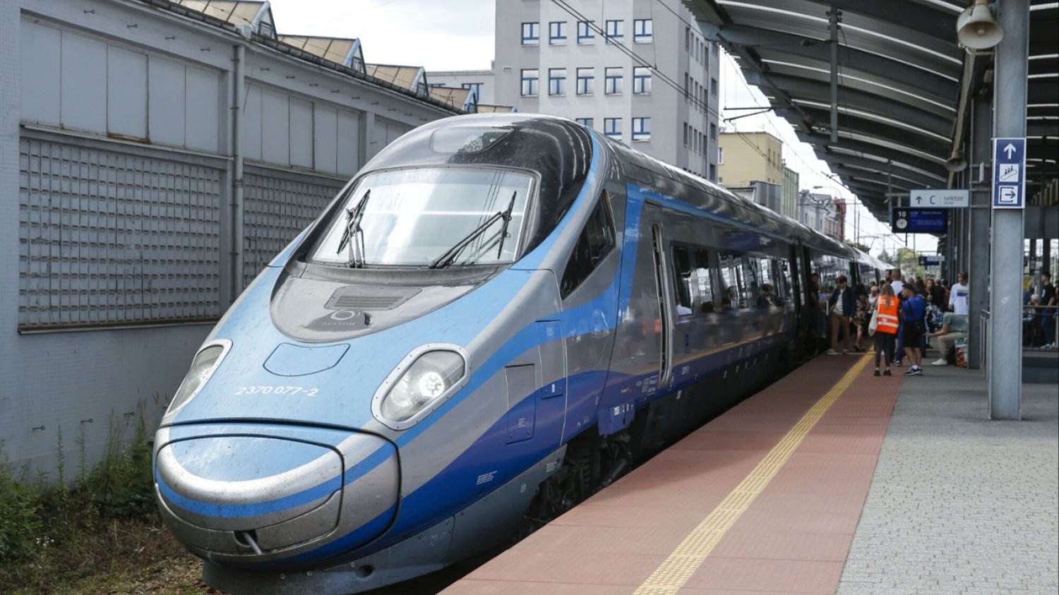 Pociąg PKP Intercity.