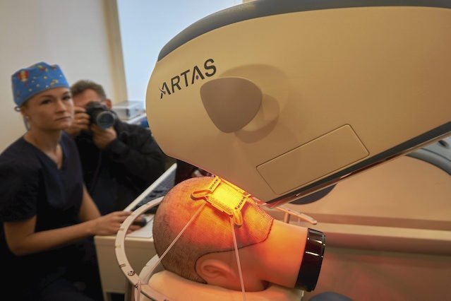 Artas System podczas prezentacji.