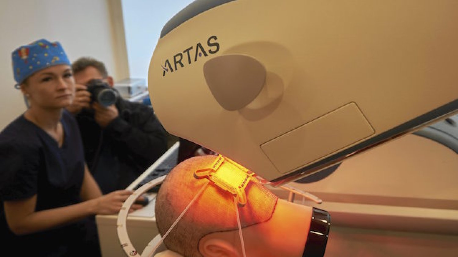 Artas System podczas prezentacji.