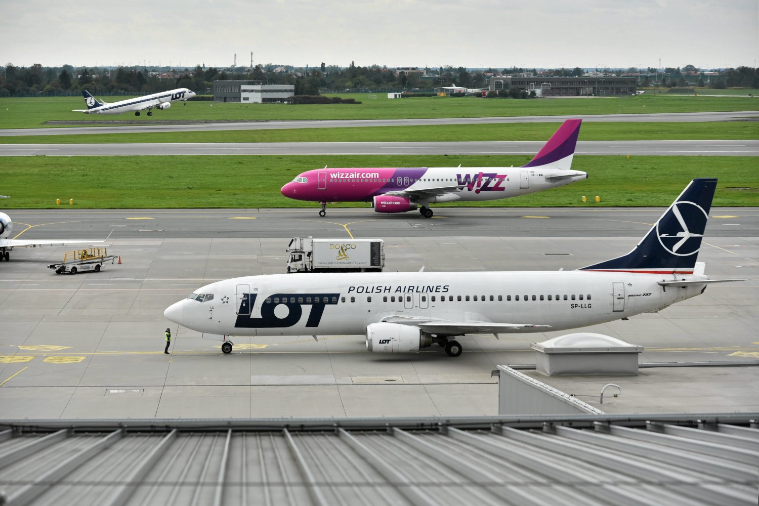 Powstanie Centralny Punkt Lotniczy w Baranowie