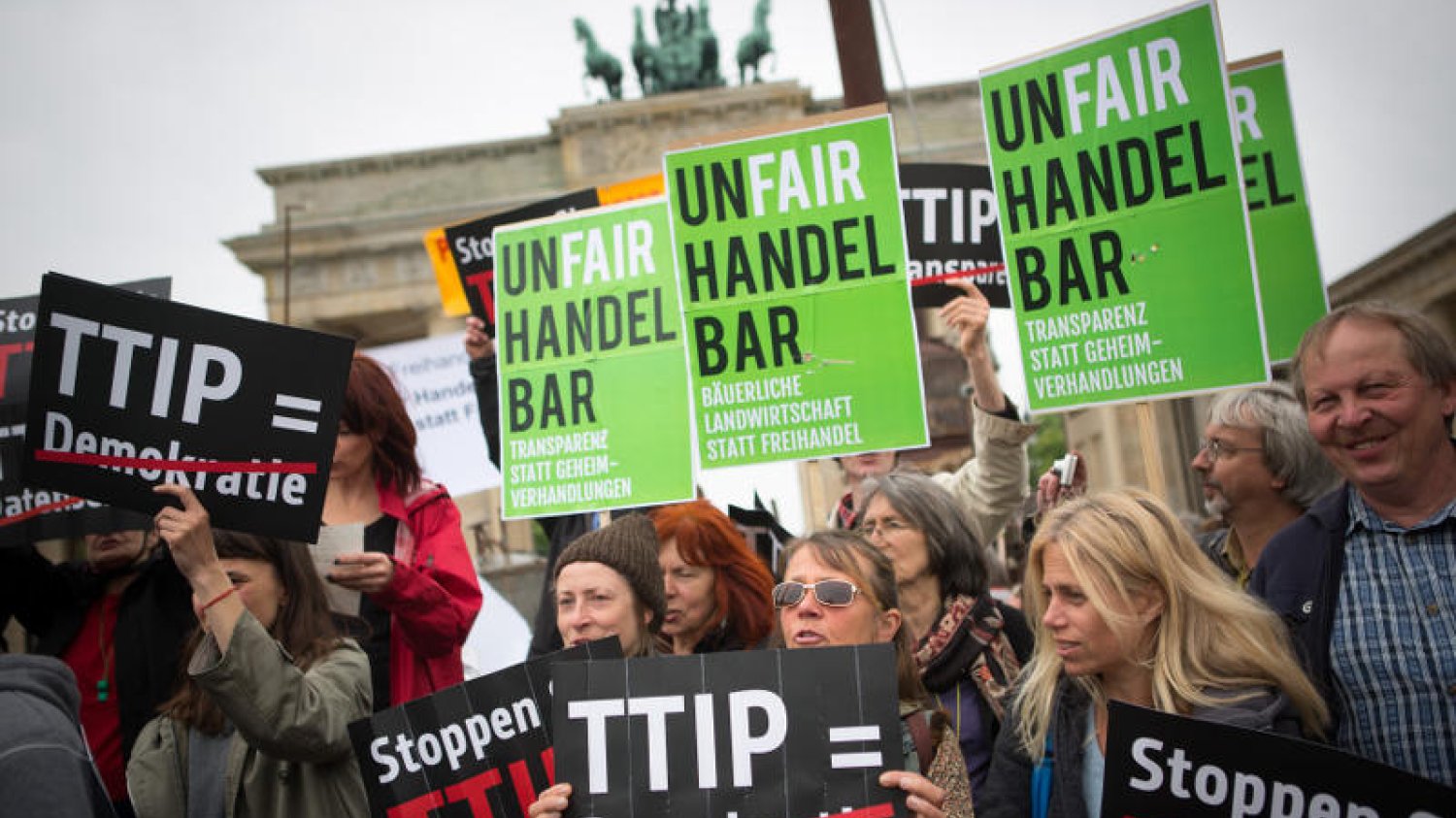 W Europie odbywają się liczne protesty przeciw TTIP.