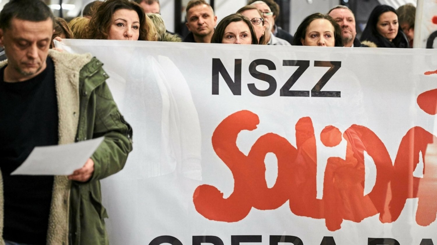 Strajk w Operze Bałtyckiej.