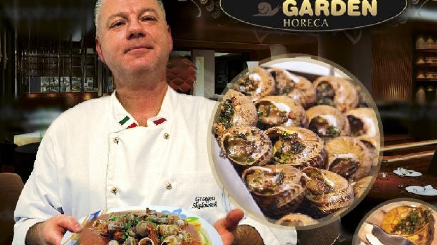 Snails Garden zajmuje się równie produktami spożywczymi z przetworzonego mięsa ślimaków.