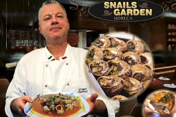 Snails Garden zajmuje się równie produktami spożywczymi z przetworzonego mięsa ślimaków.