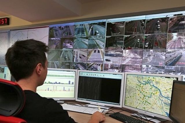 Stanowisko obsługi systemu transportu miejskiego w Astanie