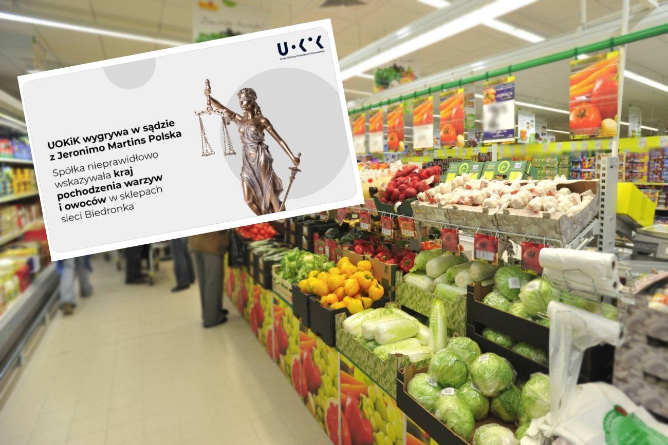 Biedronka została ukarana kwotą 60 mln zł