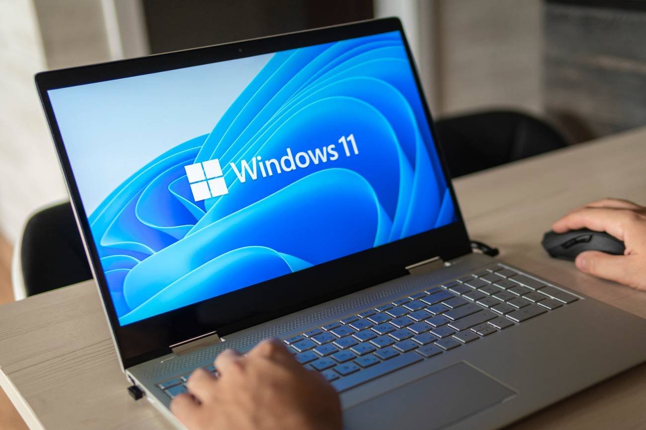 Laptop z Windows 11