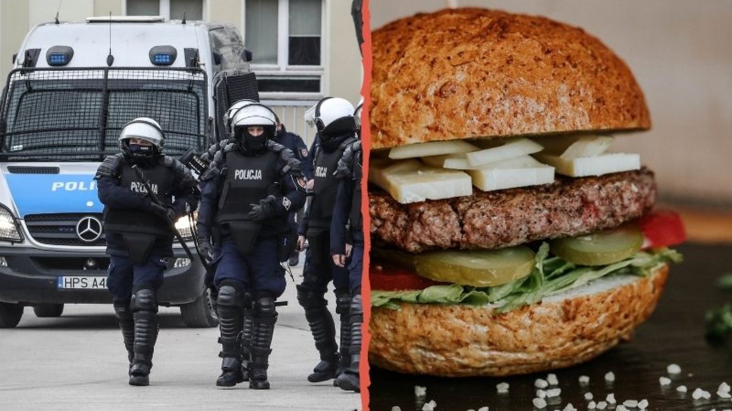 Na drzwiach toruńskiej restauracji Byczy Burger pojawił się plakat "W tym lokalu nie obsługujemy funkcjonariuszy policji"