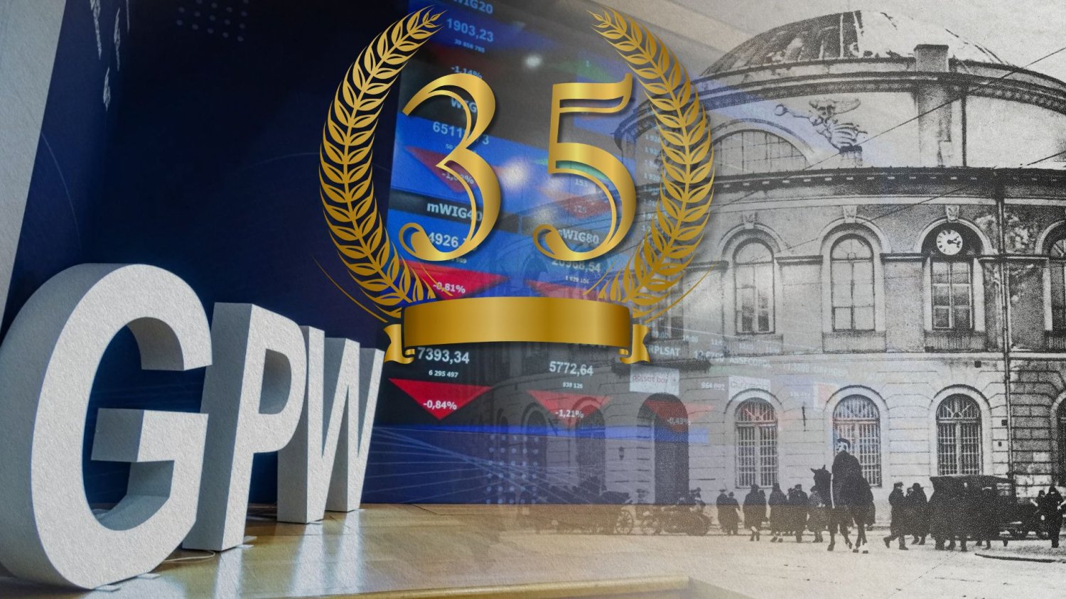 GPW ma już 35. Jej historia jest o wiele ciekawsza niż wielu myśli GPW w Warszawie i Gmach Giełdy i Banku Polskiego z lat 1828-1877.