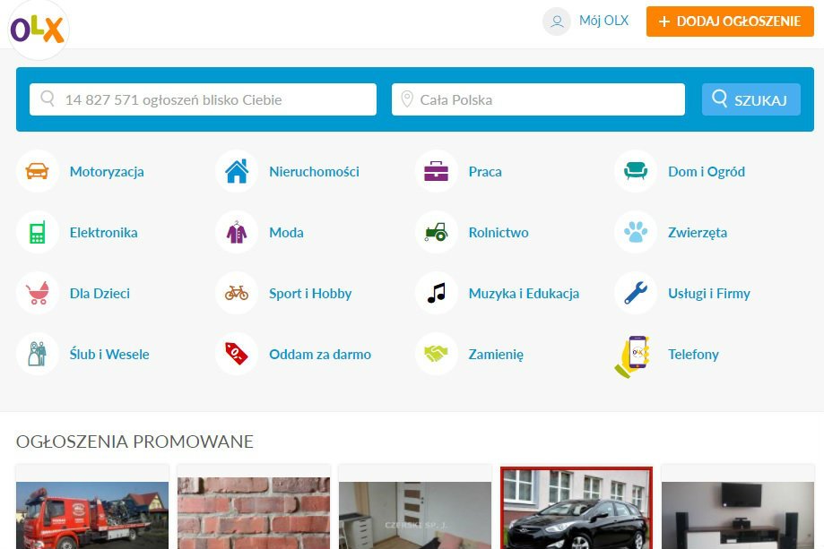 Na Olx.pl dochodzi do oszustwa związanego z płatnościami za kuriera