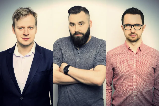 Założyciele FinAi, od lewej: Łukasz Dziekan, Paweł Ostrowski i Rafał Czernik