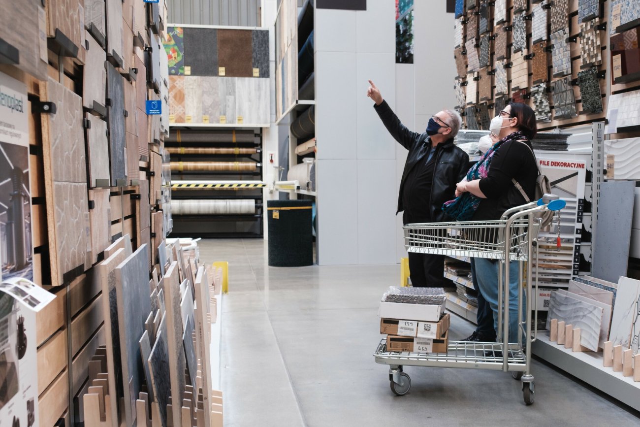 Ruch w sklepach budowlanych wyraźnie się zmniejszył